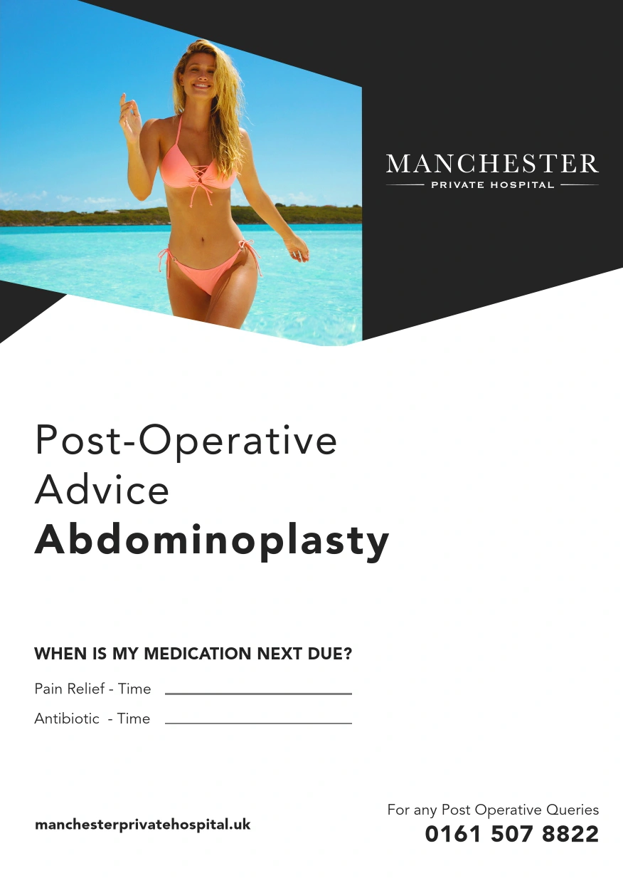 abdominoplasty post-operative advice