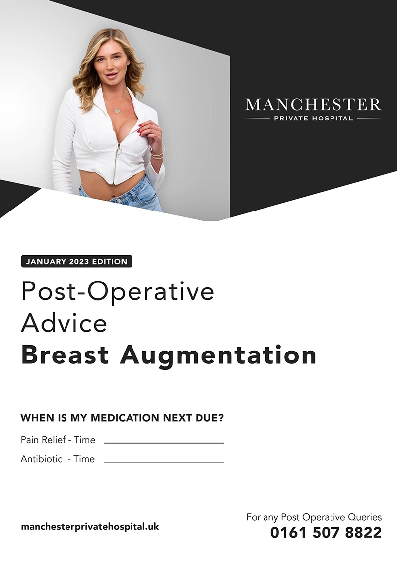 breast augmentation post-operative advice