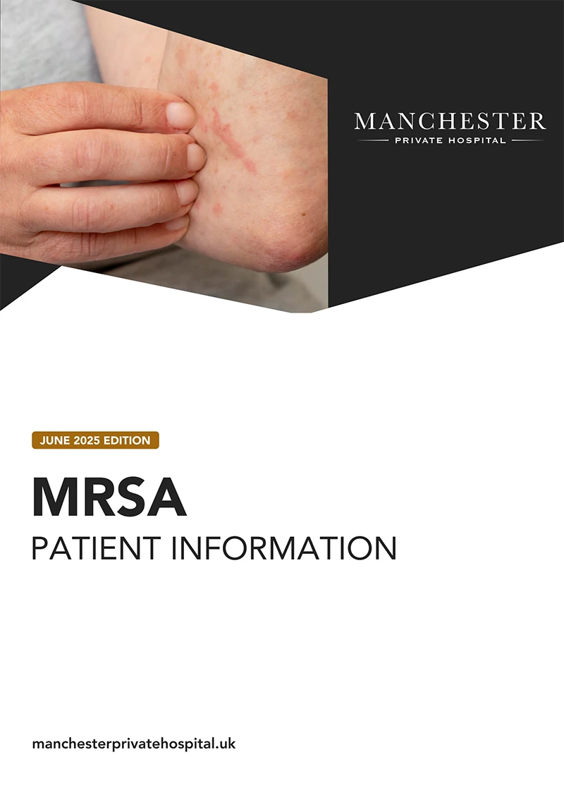 mrsa patient information cover