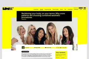 Manchester Private Hospital Featured in London Daily News for Combined Aesthetic Procedures